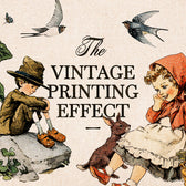 Vintage Print Photo Effect