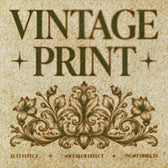 Vintage Print Text Effect