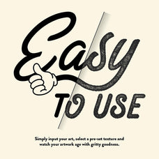 Vintage Stamp Texture Effect