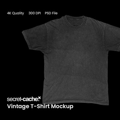 Maquette de t-shirt vintage