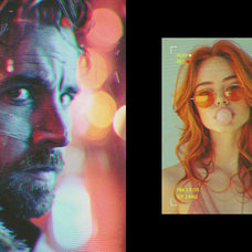 Vintage VHS Tape Photo Effect