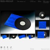 Vinyl Record Mockup Kit V.01