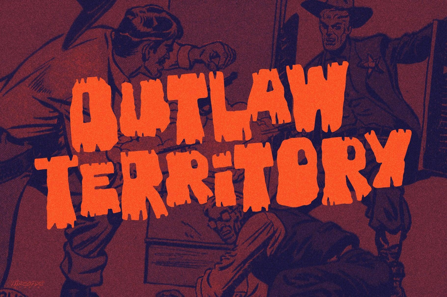 Violencia - An Illustrated Wild West Font