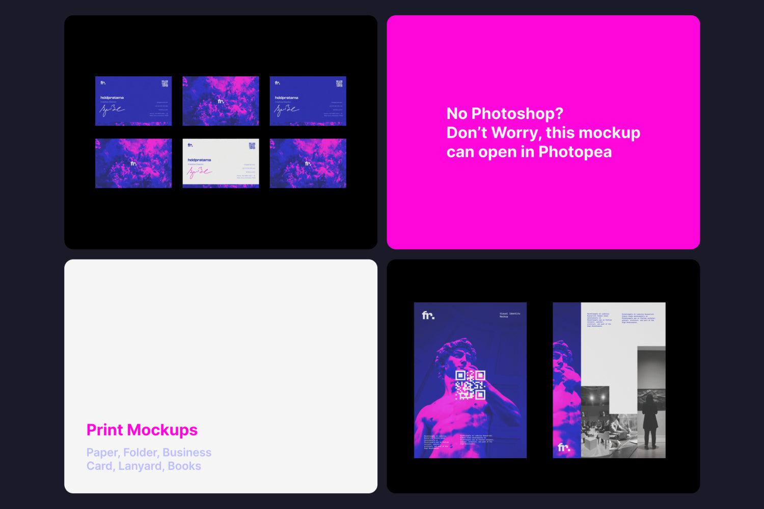 Visual Identity Mockup Ferdina