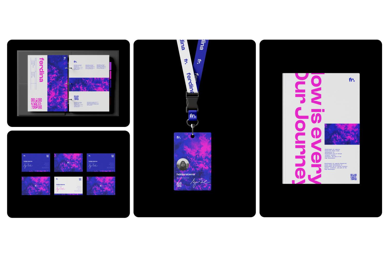 Visual Identity Mockup Ferdina