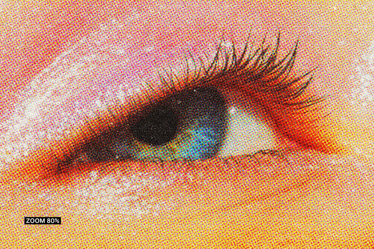 Vivid Color Halftone Photo Effect by Pixelbuddha, preview 2