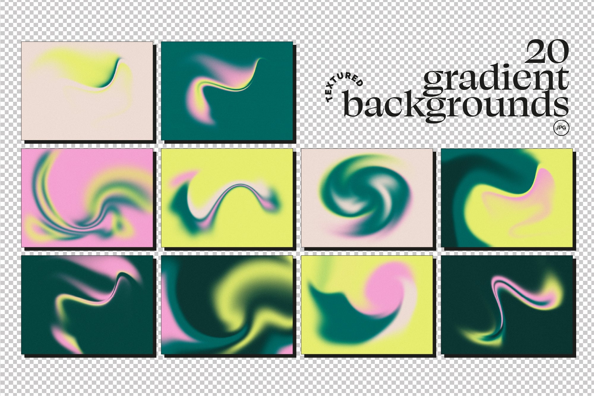 VIVID JADE Gradient Set