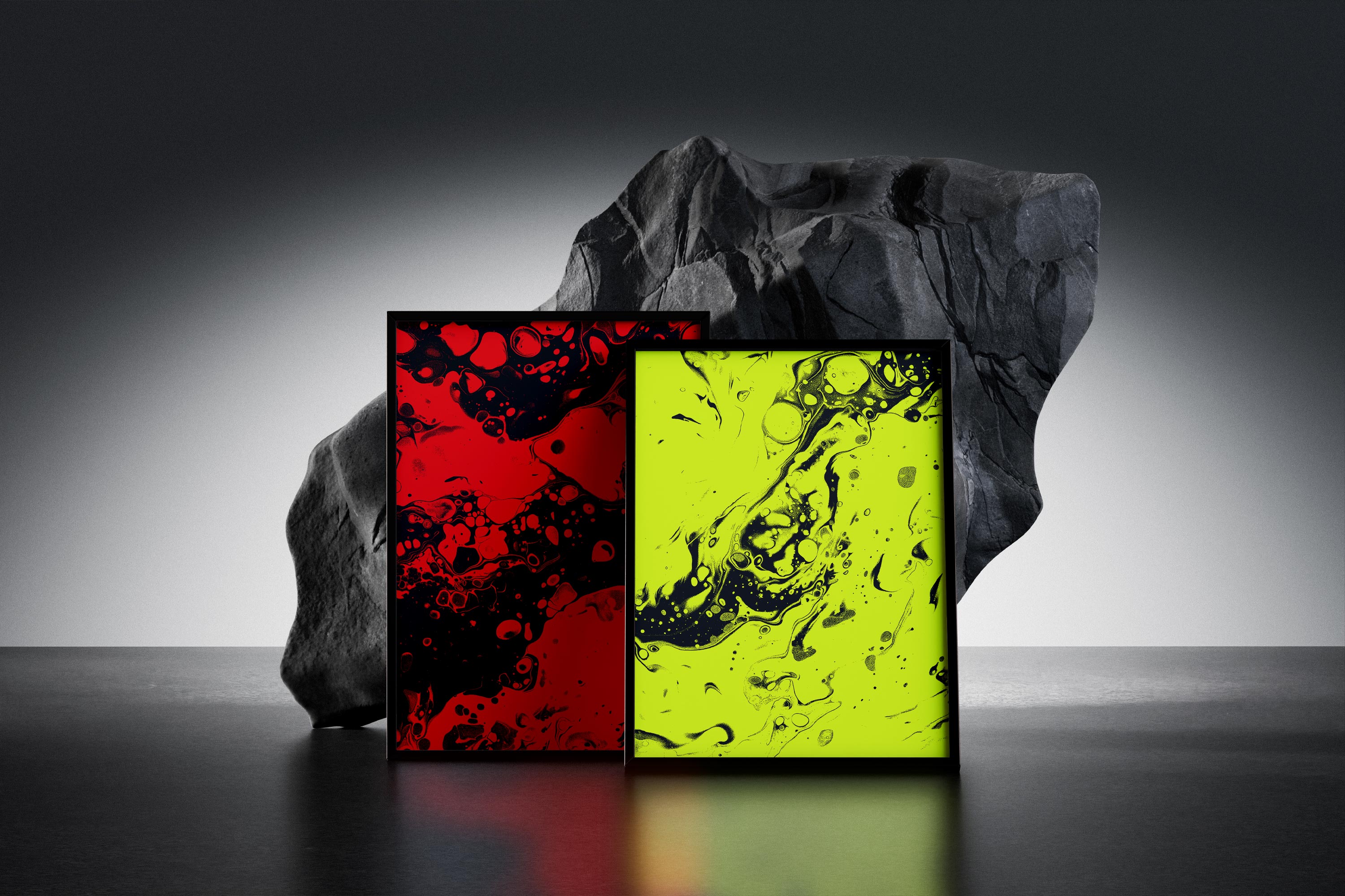 Void Foam Abstract Backgrounds