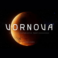 Vornova Futuristic Font