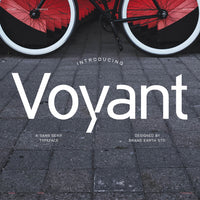 Voyant Sans Serif Typeface Font