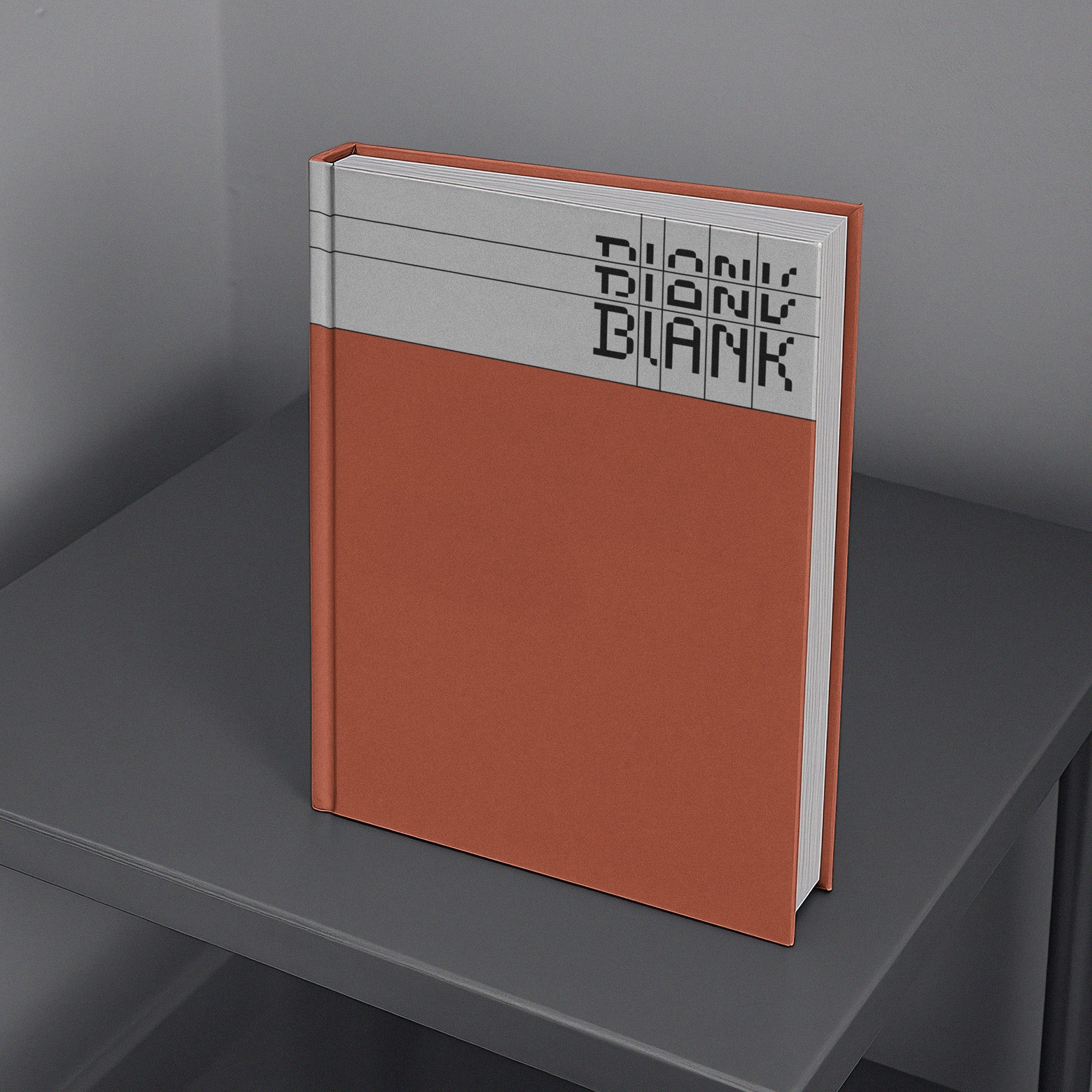 Modern Hardcover Book Mockup