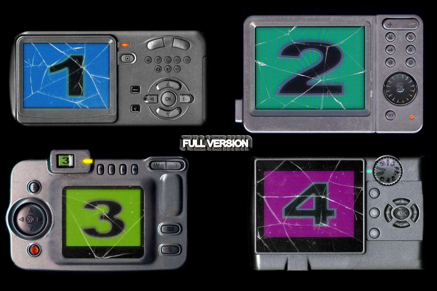 Y2K REBORN: Pixel & Glitch PS Actions