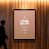 Wall Poster Mockup