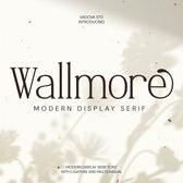 Wallmore Modern Display Serif Font