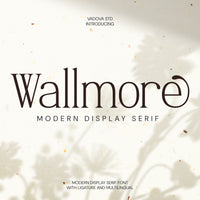 Wallmore Modern Display Serif Font