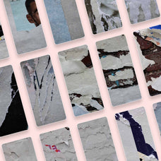 Walls of Berlin Torn Paper Textures