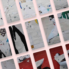 Walls of Berlin Torn Paper Textures