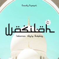 Wasilah Islamic Style Display Font
