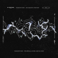 Wassupp Font - Brutal Bold Font