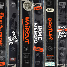 Wasted Youth: A 90s Grunge Brush Font