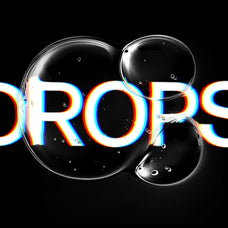 Water Drops Text Effects