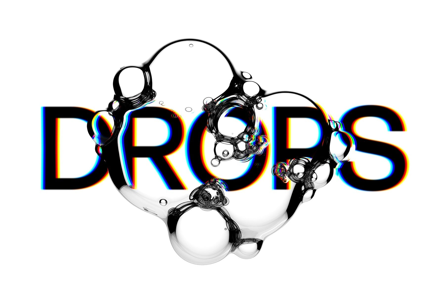 Water Drops Text Effects