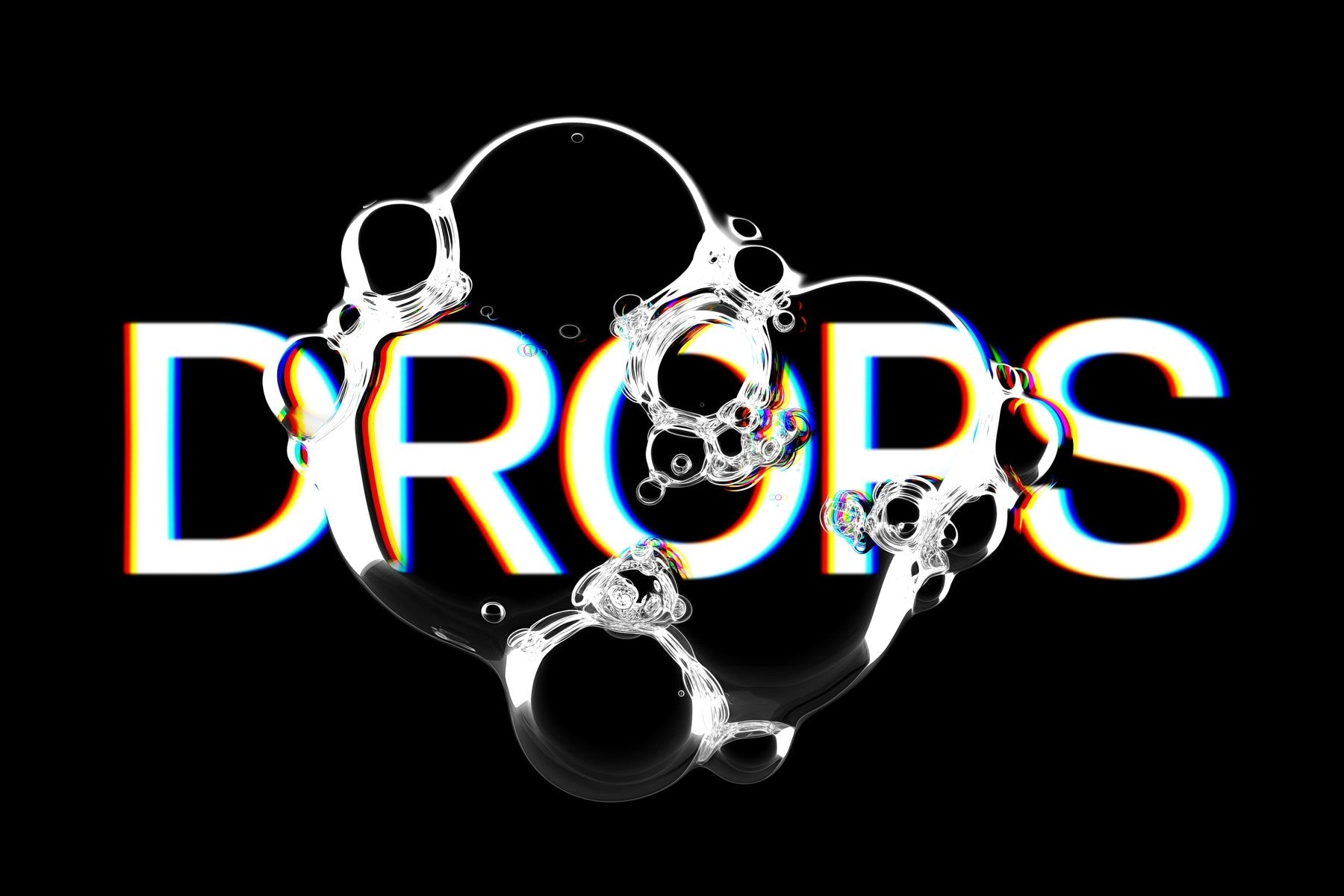 Water Drops Text Effects