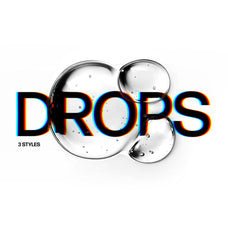 Water Drops Text Effects