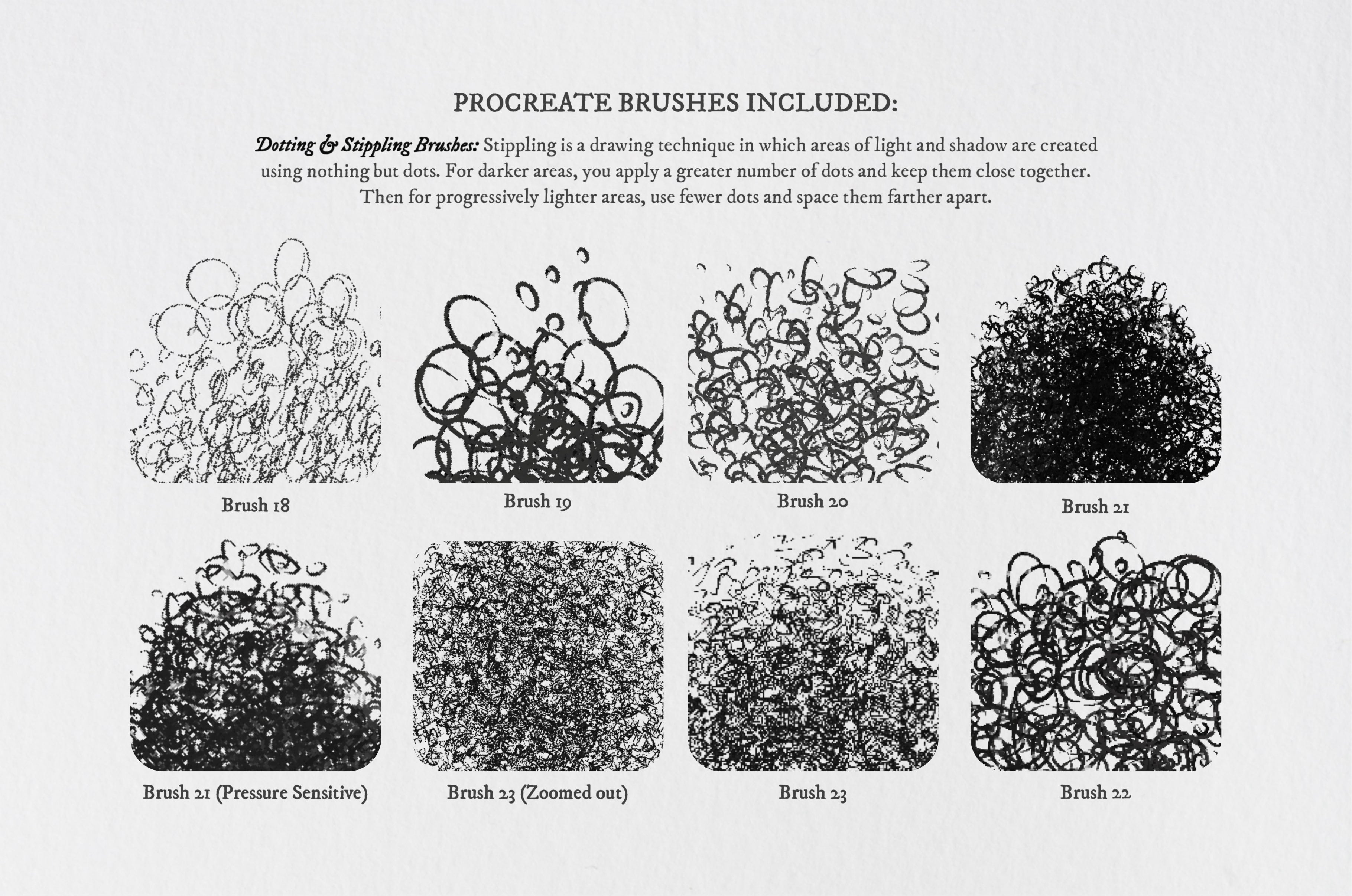 Weird Tales Procreate Kit