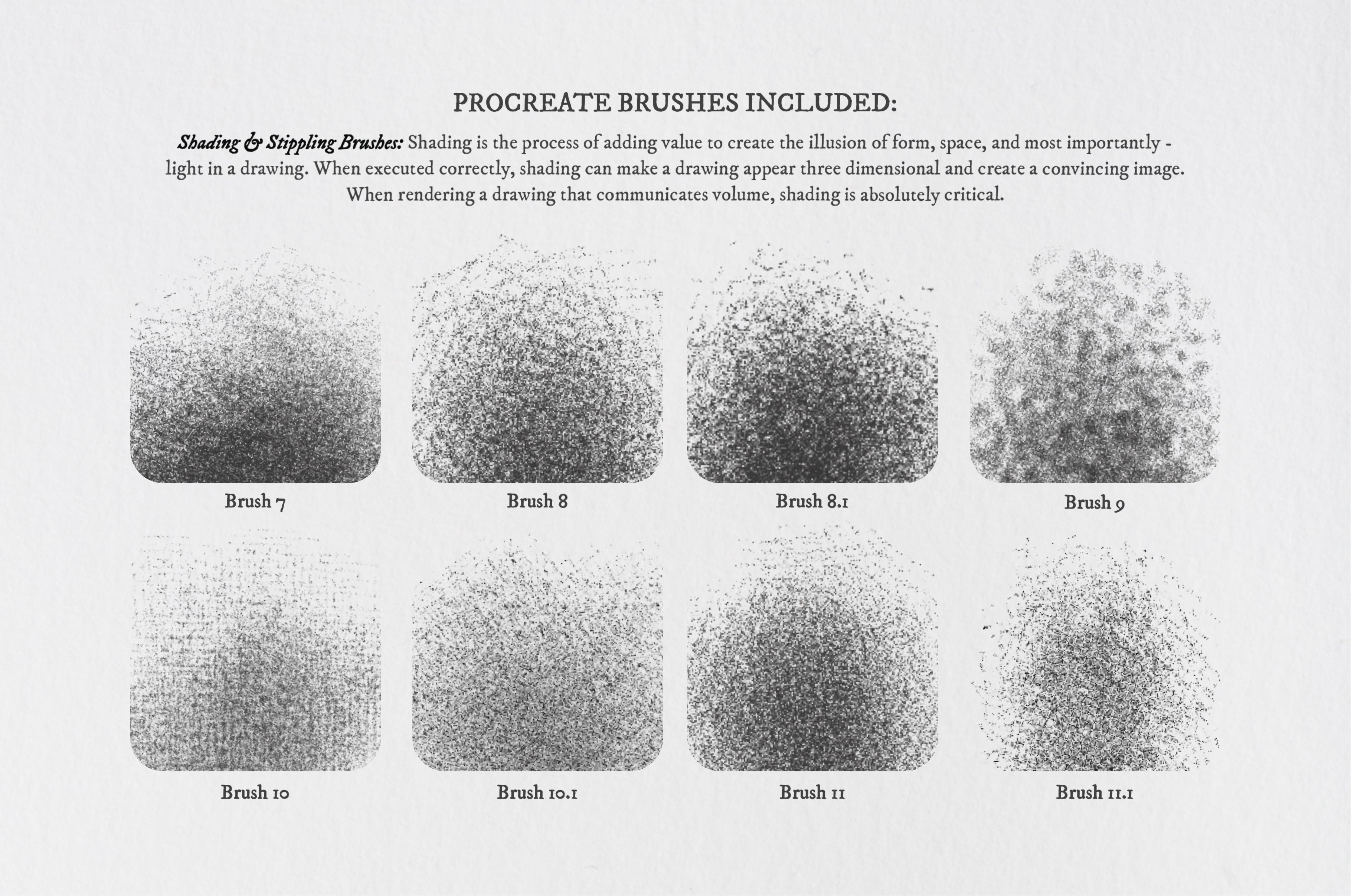 Weird Tales Procreate Kit