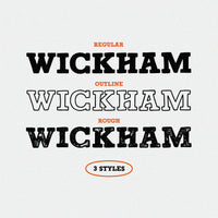 WICKHAM - Handmade Slab Serif Font