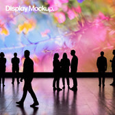 Wide LED Wall Mockup