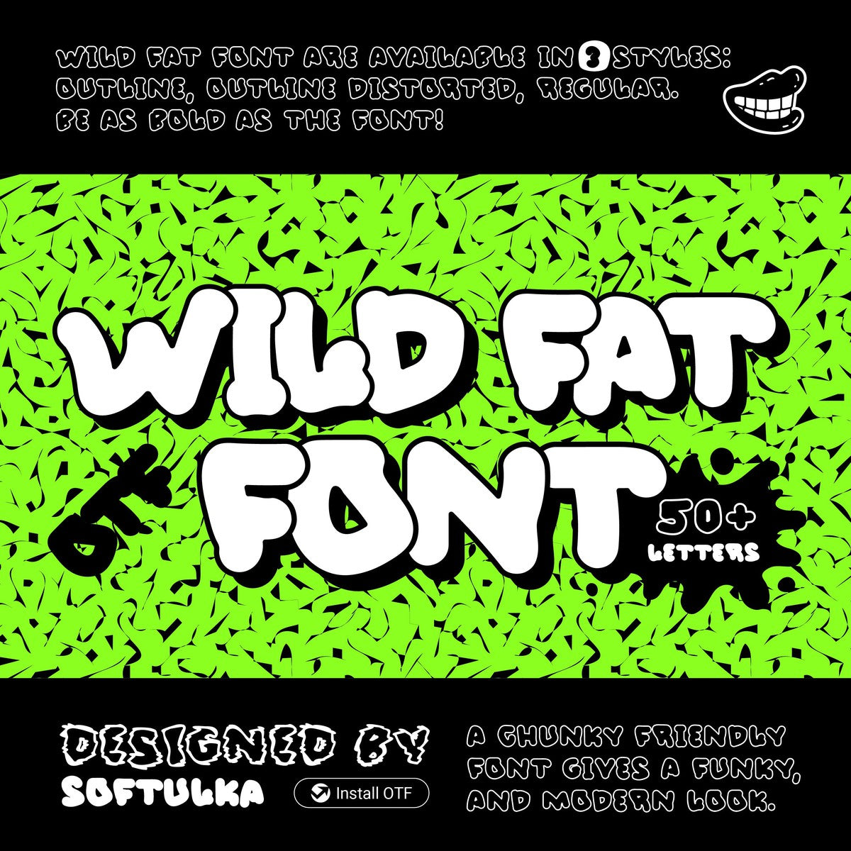 Wild Fat Font