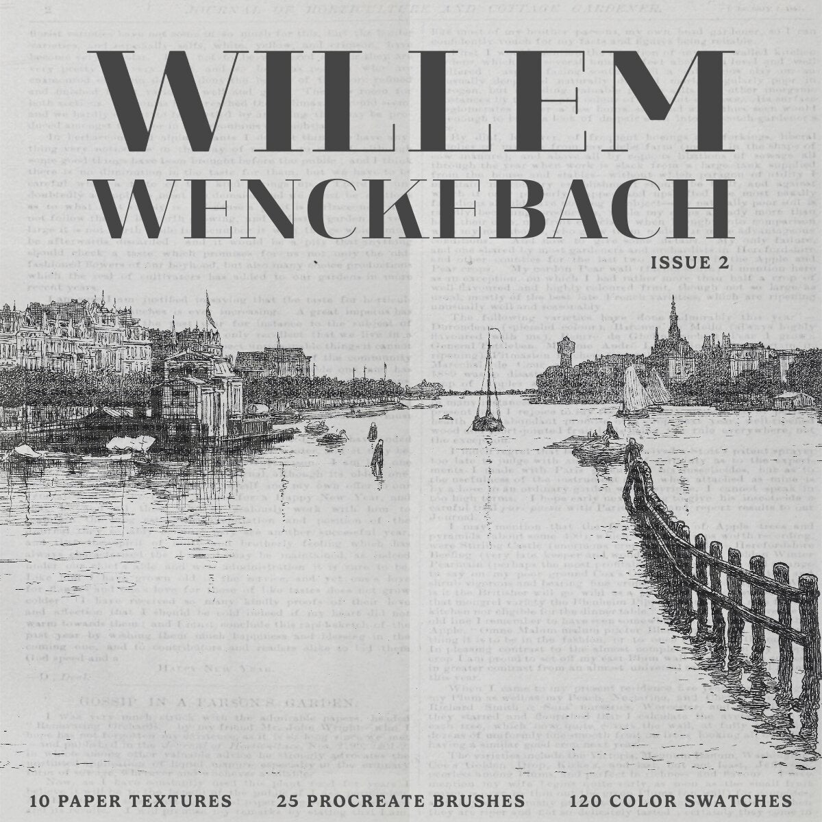 Willem Wenckebach Procreate Kit by Digi Life, preview 1