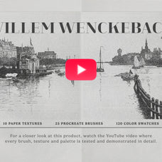 Willem Wenckebach Procreate Kit (Free Download) by Digi Life, preview 8