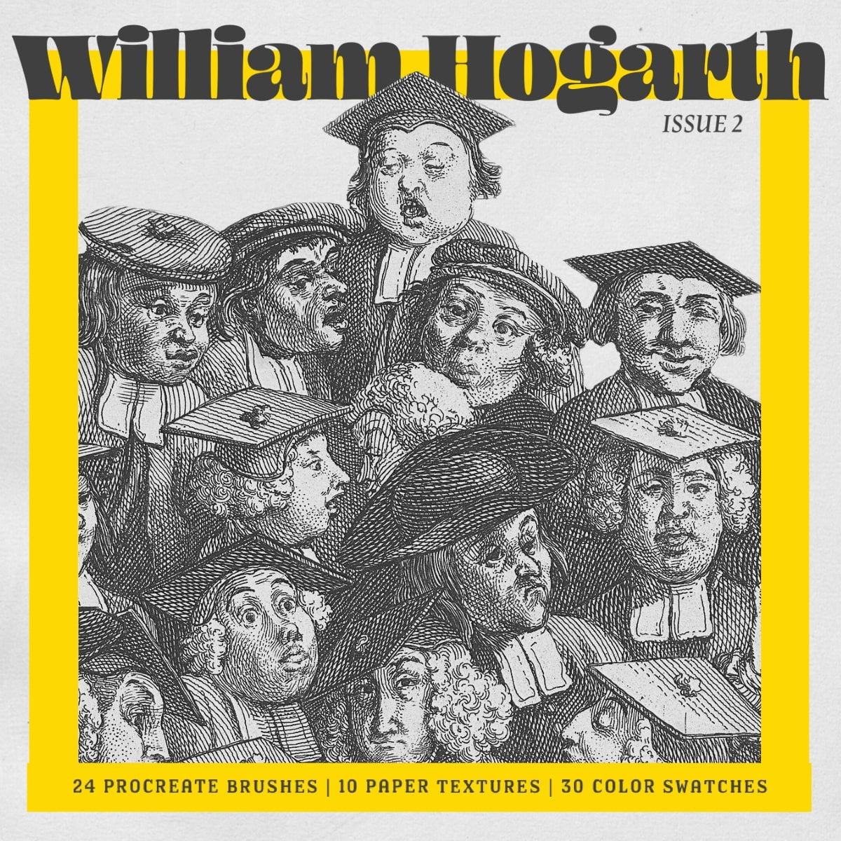 William Hogarth Procreate Kit