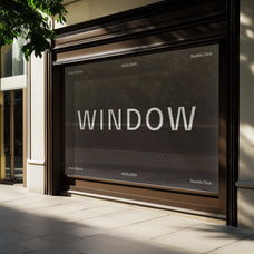 Window Banner Mockup