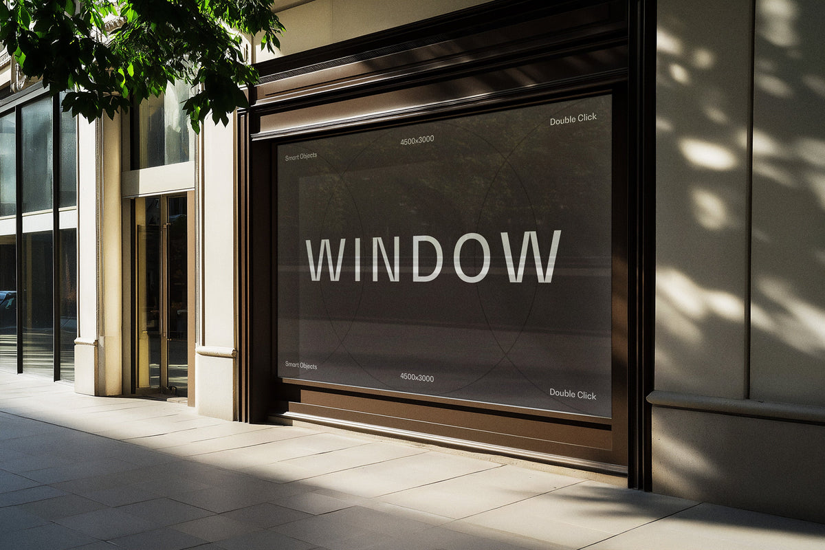 Window Banner Mockup by Pixelbuddha – Studio 2am