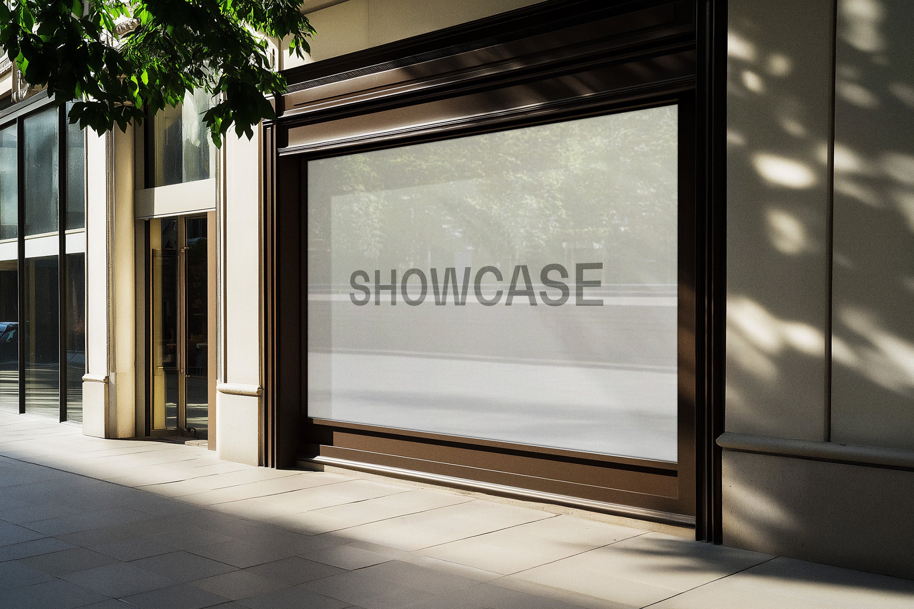 Window Banner Mockup