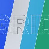 Wireframe Blueprint Text Effects