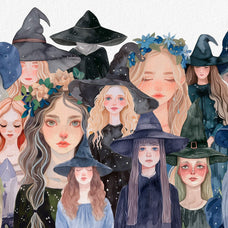 Witchcraft: Watercolor Graphics Collection