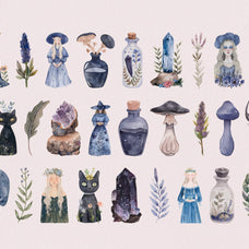 Witchcraft: Watercolor Graphics Collection