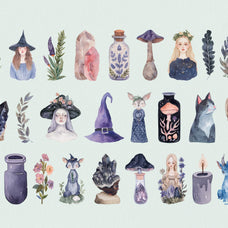 Witchcraft: Watercolor Graphics Collection