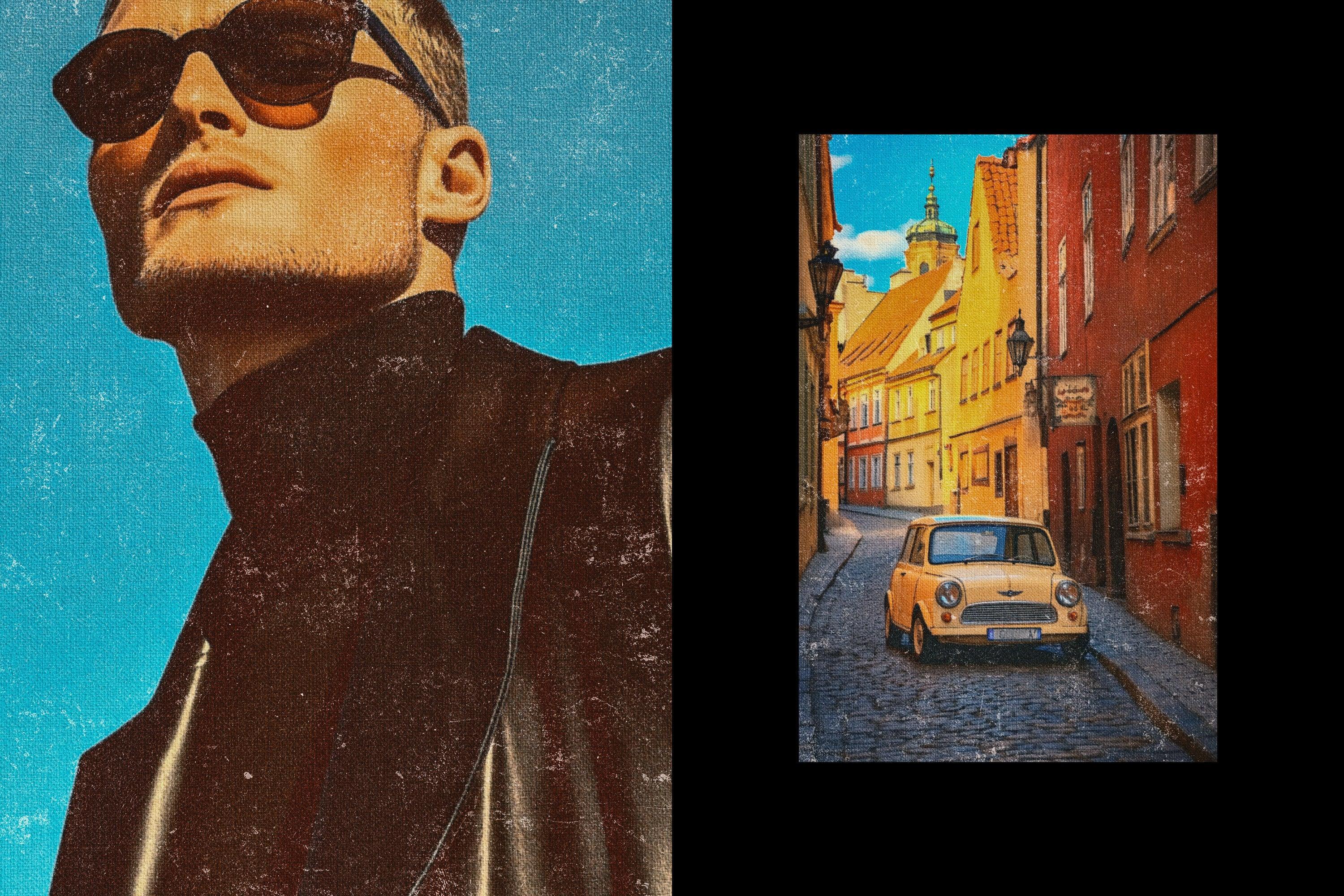 Worn Old Book Photo Effect