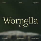 Wornella – Modern Classy Serif Font