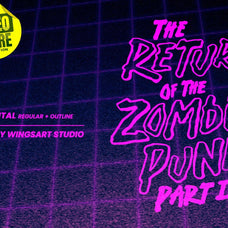 X-Rental - 1980s Retro Horror Font