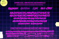 X-Rental - 1980s Retro Horror Font