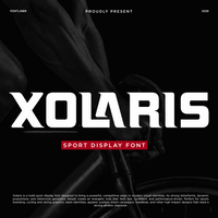 Xolaris - Sports Branding Font