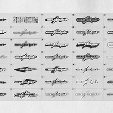 Y2K 240 Shapes Badges Graphic Styles