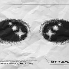 Y2K 327 Characters Halftones Shapes